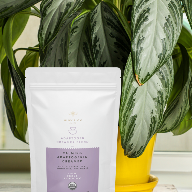 Adaptogen Creamer Blend - 30 SERVINGS – Glow Flow Chefs