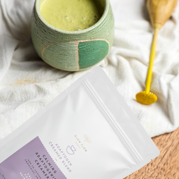 Adaptogen Creamer Blend - 30 SERVINGS – Glow Flow Chefs