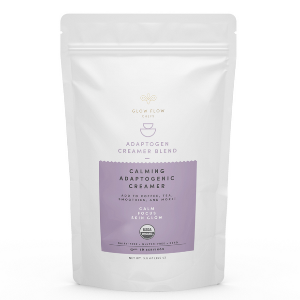 Adaptogen Creamer Blend - 30 SERVINGS – Glow Flow Chefs